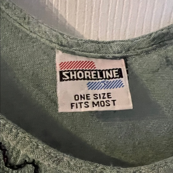 🌴vacation pick 🌴Shoreline Green and Purple Tie-Dye Midi Dress - Picture 2 of 3